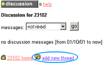 add new thread